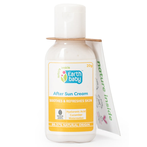 After Sun Cream, 99.37% Natural Origin, 20g – Calms sunburn, fades tan, and brings the bounce back (without the sticky mess)