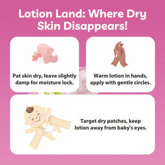 Baby Moisturising Lotion, 99.6% Natural Origin, 275ml – Comfort for Dry, Itchy Skin Without the Sticky Mess