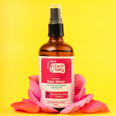Damask Rose Water, 100% Natural, 100ml – Beats Dryness & Instantly Refreshes