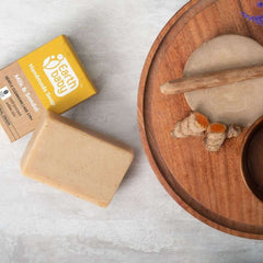 Handmade Milk & Sandal Soap for kids 1 year and above, 90% Natural Origin