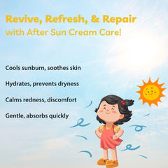 After Sun Cream, 99.37% Natural Origin, 20g – Calms sunburn, fades tan, and brings the bounce back (without the sticky mess)