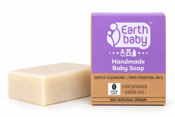 Handmade Baby Soap, for babies below 1 year, 90% Natural Origin