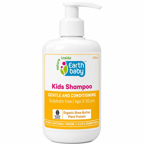 Kids Shampoo, 3 to 10 Years, 95.88% Natural Origin, 275ml