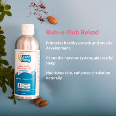 Ayurvedic Massage Oil For Babies, 100% Natural Origin (125ml,250ml)