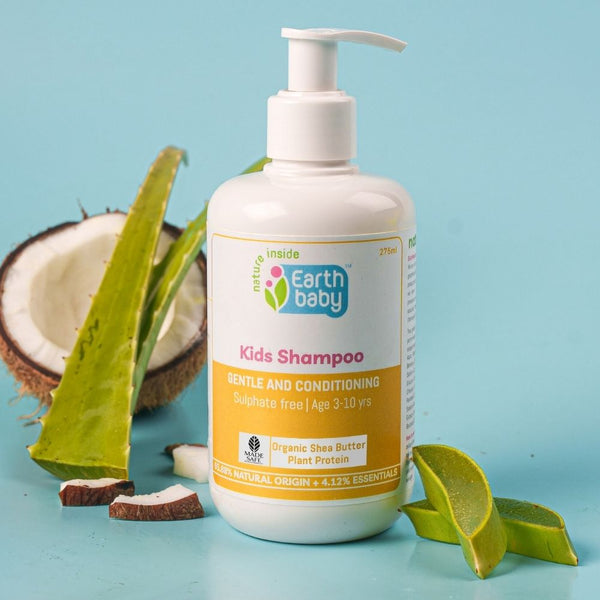 Kids Shampoo, 3 to 10 Years, 95.88% Natural Origin, 275ml
