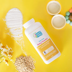 Talc‑Free Baby Powder, 99.5% Natural Origin, 150g — The Powder That Doesn’t Scratch