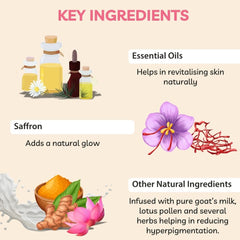 Kumkumadi Ayurvedic Night Serum, 100% Natural Origin, 12ml — Fades Acne Scars, Dark Spots & Pigmentation