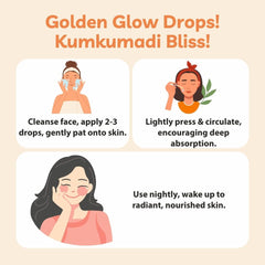 Kumkumadi Ayurvedic Night Serum, 100% Natural Origin, 12ml — Fades Acne Scars, Dark Spots & Pigmentation