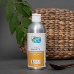 Cold Pressed Castor Oil, 100% Natural Origin, 250 ml