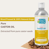 Cold Pressed Castor Oil, 100% Natural Origin 250ml