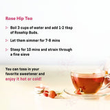 Rose Hip Tea, 100% Natural Origin, 125g