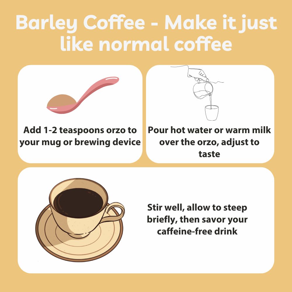 Orzo Barley Coffee, 100% Natural Origin, 200g