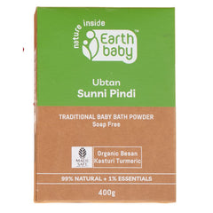 Ubtan Sunni Pindi Bath Powder 99% Natural, (400g/500g) – Gentle as a Hug, Safe as Nani’s Hands