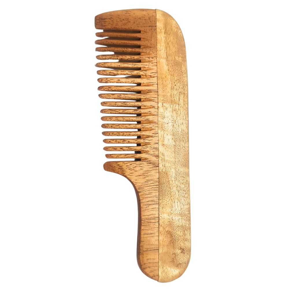 Neem Comb for Babies, soothes the scalp, detangles softly, and keeps irritation far away.