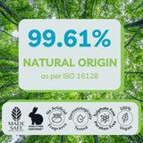 Kids Hair Conditioner, 99.61% Natural Origin, Smoothes, softens, and actually works — without the chemicals