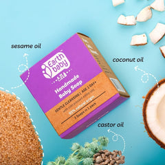 Handmade Baby Soap, for babies below 1 year, 90% Natural Origin