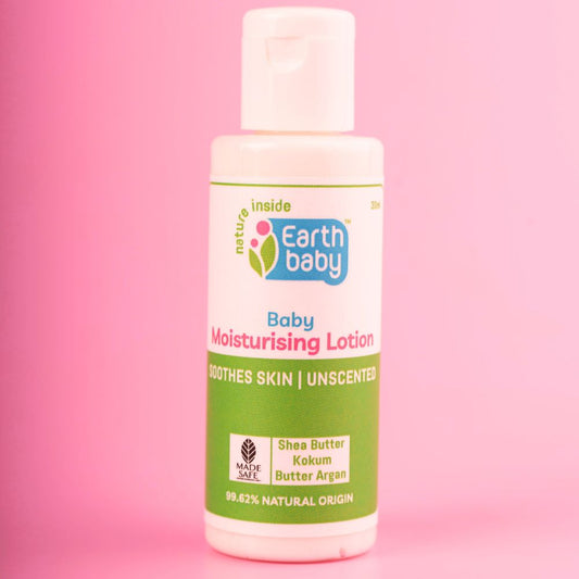 Baby Moisturising Lotion, 99.6% Natural Origin, 30ml – Comfort for Dry, Itchy Skin Without the Sticky Mess