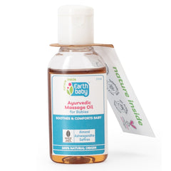 Ayurvedic Massage Oil For Babies, 100% Natural Origin 20ml – For Stronger Bones, Softer Skin & Sleepy Snuggles