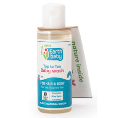 Top to Toe Baby Wash, 96.49% Natural Origin, 30ml – A Gentle Reset for Sensitive Baby Skin (Without the Tears)
