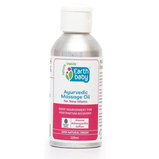 Ayurvedic Massage Oil for New Moms, 100% Natural (275ml, 125ml) – Heals, Tones & Brings Your Glow Back