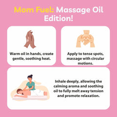 Ayurvedic Massage Oil for New Moms, 100% Natural (275ml, 125ml) – Heals, Tones & Brings Your Glow Back