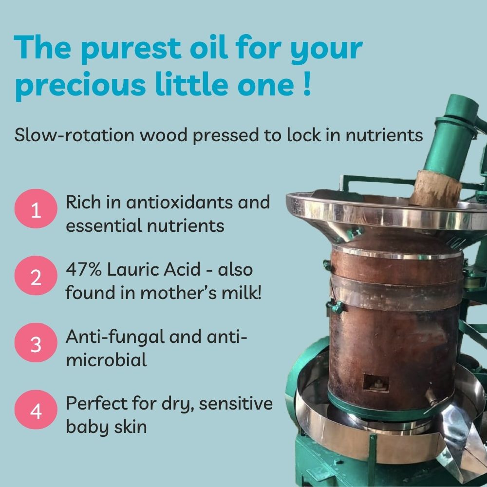Virgin Coconut Oil, 100% Natural Origin