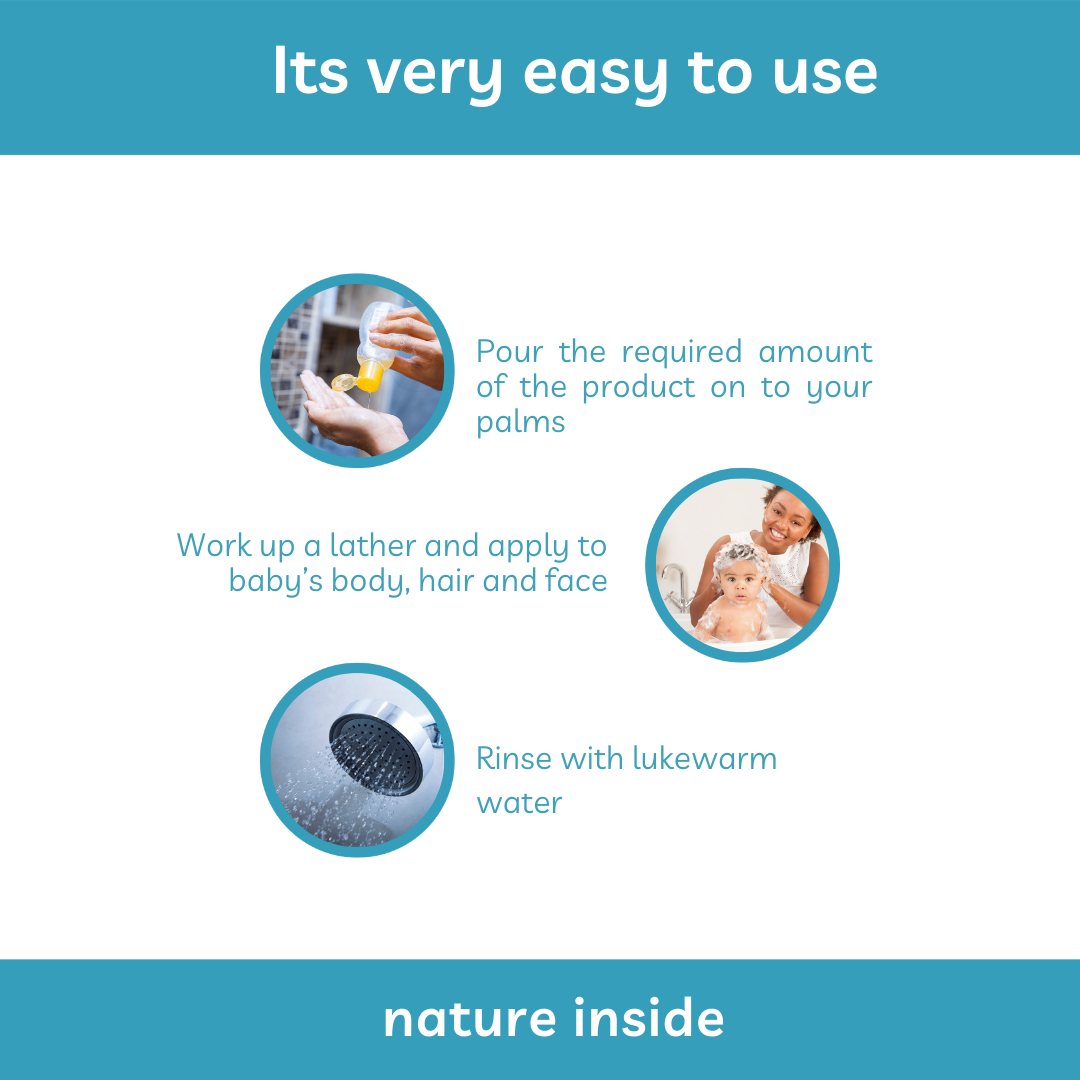 Top To Toe Baby Wash, 96.31% Natural Origin, 30ml