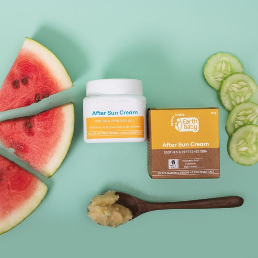 After Sun Cream, 99.37% Natural Origin, 125g – Calms sunburn, fades tan, and brings the bounce back (without the sticky mess)