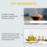 Handmade Vetiver Soap, For Kids 1 Year+, 90% Natural Origin (100g, 100g x 3)