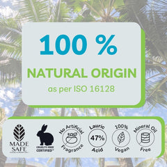 Ubtan Sunni Pindi Bath Powder 99% Natural 400g & Virgin Coconut Oil, 100% Natural 275ml Holi Combo