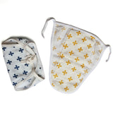 Organic Cotton Cloth Nappy – Naturally Dyed & Reusable (Pack of 4pcs)
