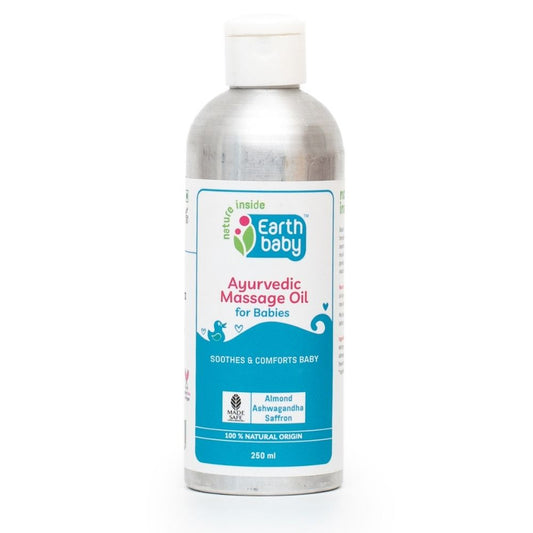 Ayurvedic Massage Oil For Babies, 100% Natural Origin (125ml,250ml) – For Stronger Bones, Softer Skin & Sleepy Snuggles