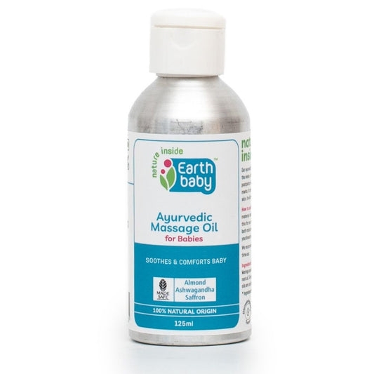 Ayurvedic Massage Oil For Babies, 100% Natural Origin (125ml,250ml) – For Stronger Bones, Softer Skin & Sleepy Snuggles