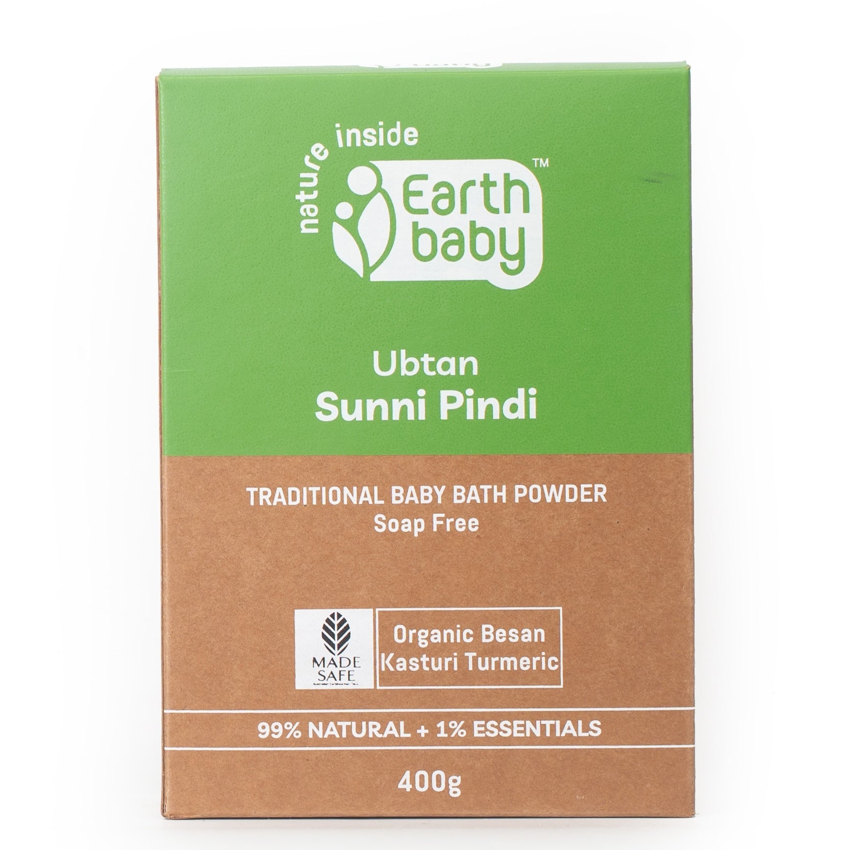 Ubtan Sunni Pindi Bath Powder, 99% Natural Origin