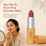 Lipstick Au Naturale, Certified 100% Natural Origin, Pretty Without the Poison