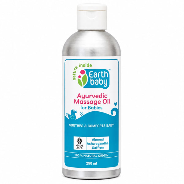 Ayurvedic Massage Oil For Babies, 100% Natural Origin (125ml,250ml)