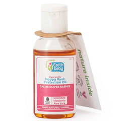 Ayurvedic Nappy Rash Protection Oil, 100% Natural Origin, 20ml – Fast relief for rashes (without messy creams or chemicals)