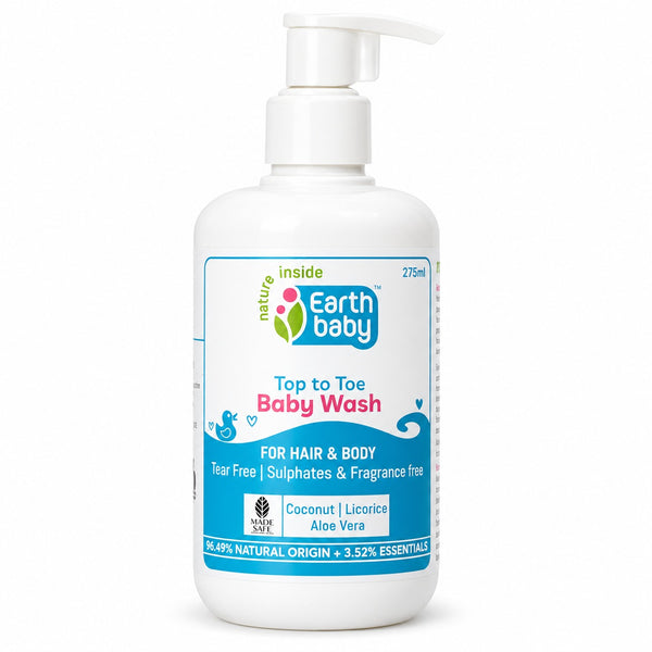 Top to Toe Baby Wash, 96.49% Natural Origin, 275ml