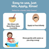 Ubtan Sunni Pindi Bath Powder, for Babies and Kids 99% Natural