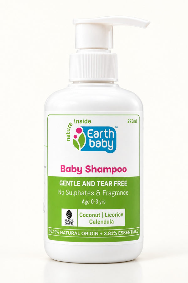 Baby Shampoo, 96.19% Natural Origin, 275ml