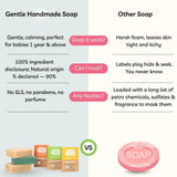 Natural Handmade Bath Soap Combo (100g x 3)